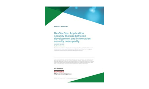 DevSecOps: Application security tool use between development and information security nears parity