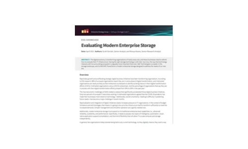 Evaluating Modern Enterprise Storage