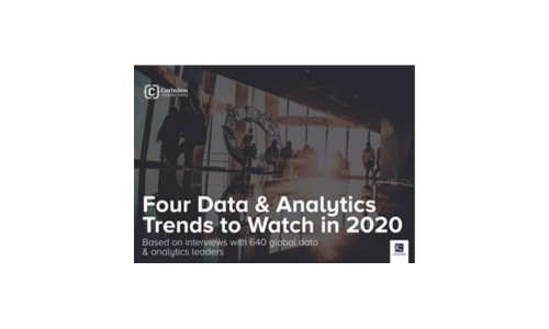 Four Data and Analytics Trends to Watch in 2020