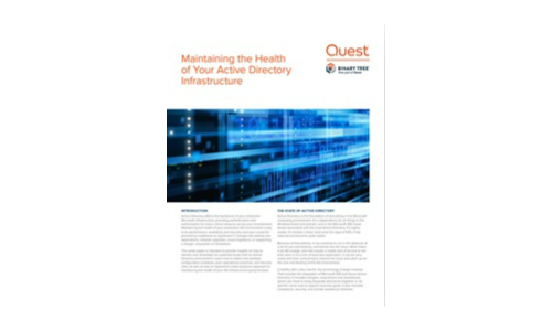 Maintaining the Health of Your Active Directory Infrastructure